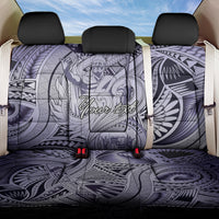 Personalised Aloha King Kamehameha Spirits Back Car Seat Cover Violet Special LT9 One Size Violet - Polynesian Pride