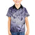 Personalised Aloha King Kamehameha Spirits Family Matching Puletasi and Hawaiian Shirt Violet Special LT9 Son's Shirt Violet - Polynesian Pride