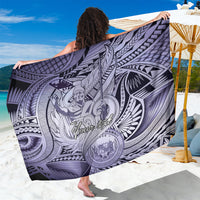 Personalised Aloha King Kamehameha Spirits Sarong Violet Special LT9 One Size 44 x 66 inches Violet - Polynesian Pride