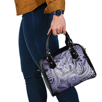 Personalised Aloha King Kamehameha Spirits Shoulder Handbag Violet Special LT9 - Polynesian Pride
