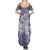 Personalised Aloha King Kamehameha Spirits Summer Maxi Dress Violet Special LT9 - Polynesian Pride