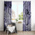 Personalised Aloha King Kamehameha Spirits Window Curtain Violet Special