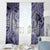 Personalised Aloha King Kamehameha Spirits Window Curtain Violet Special