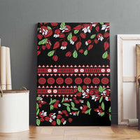 Fiji Masi Bula Tagimoucia Flowers Canvas Wall Art LT9 - Polynesian Pride