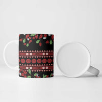 Fiji Masi Bula Tagimoucia Flowers Ceramic Mug LT9 - Polynesian Pride