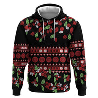 Fiji Masi Bula Tagimoucia Flowers Hoodie LT9 Pullover Hoodie Red - Polynesian Pride
