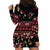 Fiji Masi Bula Tagimoucia Flowers Hoodie Dress