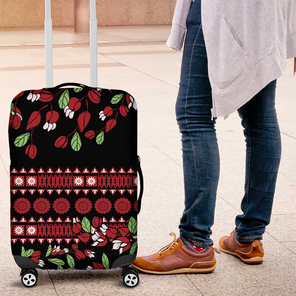 Fiji Masi Bula Tagimoucia Flowers Luggage Cover