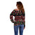 Fiji Masi Bula Tagimoucia Flowers Off Shoulder Sweater