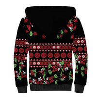 Fiji Masi Bula Tagimoucia Flowers Sherpa Hoodie LT9 - Polynesian Pride