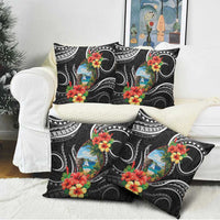 Hafa Adai Guam Pillow Cover Guahan Seal Chamorro Stones Tribal LT9 - Polynesian Pride