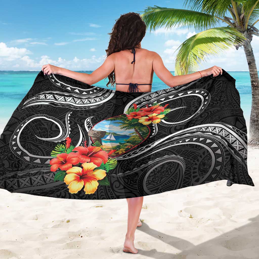 Hafa Adai Guam Sarong Guahan Seal Chamorro Stones Tribal LT9 - Polynesian Pride
