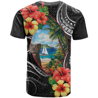 Hafa Adai Guam T Shirt Guahan Seal Chamorro Stones Tribal LT9 - Polynesian Pride