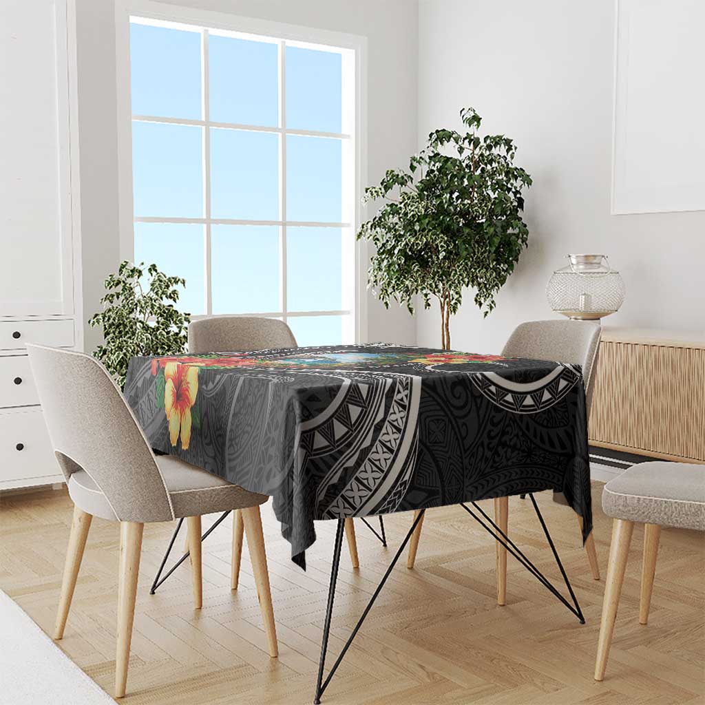 Hafa Adai Guam Tablecloth Guahan Seal Chamorro Stones Tribal LT9 - Polynesian Pride