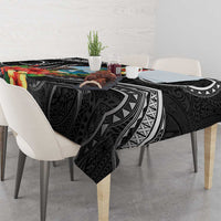 Hafa Adai Guam Tablecloth Guahan Seal Chamorro Stones Tribal LT9 - Polynesian Pride