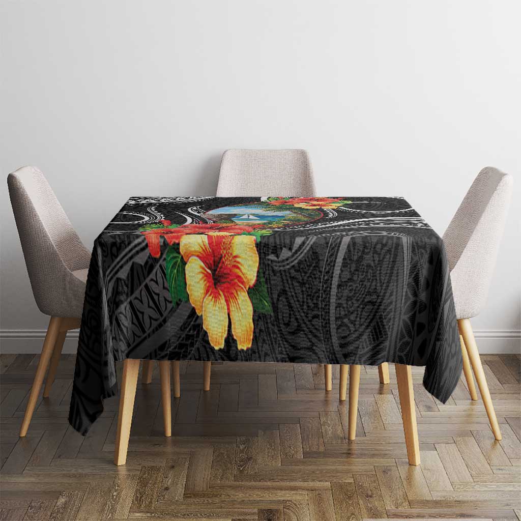 Hafa Adai Guam Tablecloth Guahan Seal Chamorro Stones Tribal LT9 - Polynesian Pride