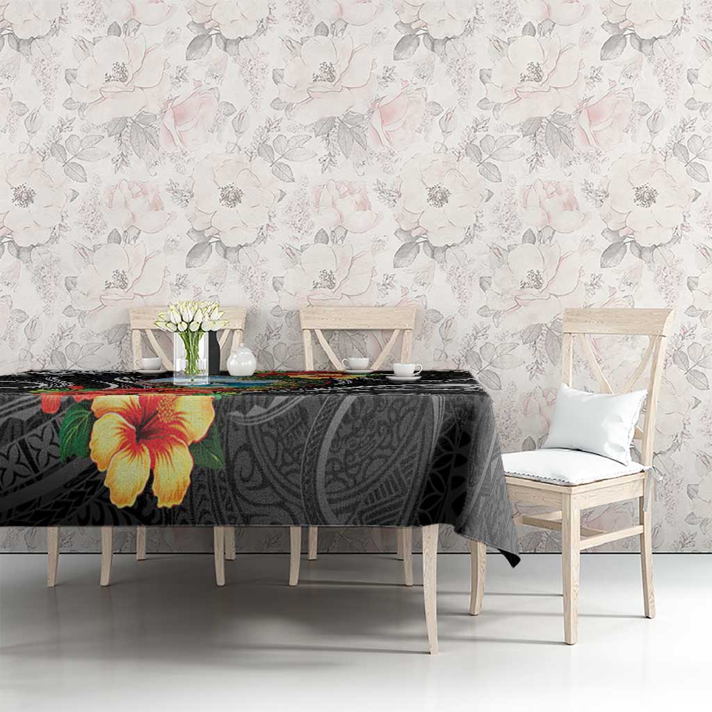 Hafa Adai Guam Tablecloth Guahan Seal Chamorro Stones Tribal LT9 - Polynesian Pride