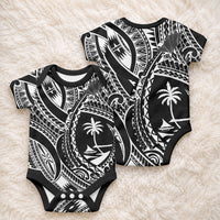 Hafa Adai Guam Inspired Tattoo Baby Onesie