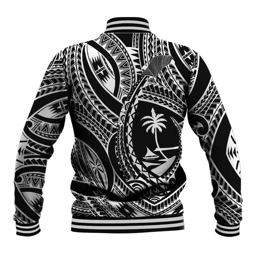 Hafa Adai Guam Inspired Tattoo Baseball Jacket LT9 - Polynesian Pride