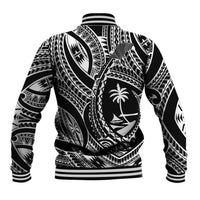 Hafa Adai Guam Inspired Tattoo Baseball Jacket LT9 - Polynesian Pride
