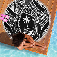 Hafa Adai Guam Inspired Tattoo Beach Blanket LT9 - Polynesian Pride