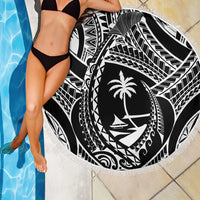 Hafa Adai Guam Inspired Tattoo Beach Blanket LT9 - Polynesian Pride