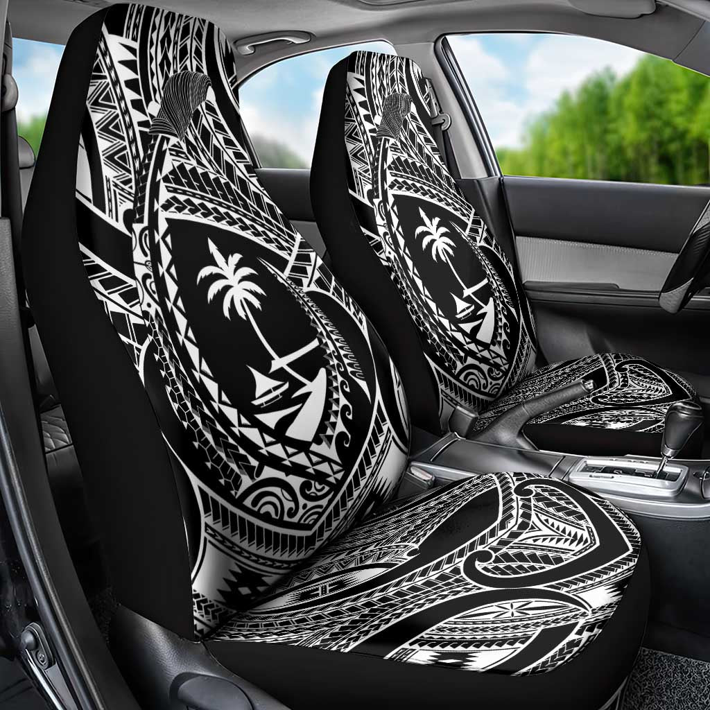 Hafa Adai Guam Inspired Tattoo Car Seat Cover LT9 - Polynesian Pride