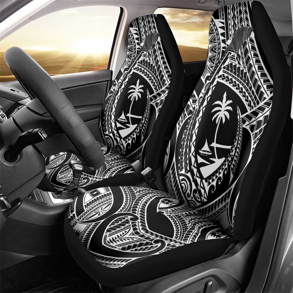 Hafa Adai Guam Inspired Tattoo Car Seat Cover LT9 - Polynesian Pride