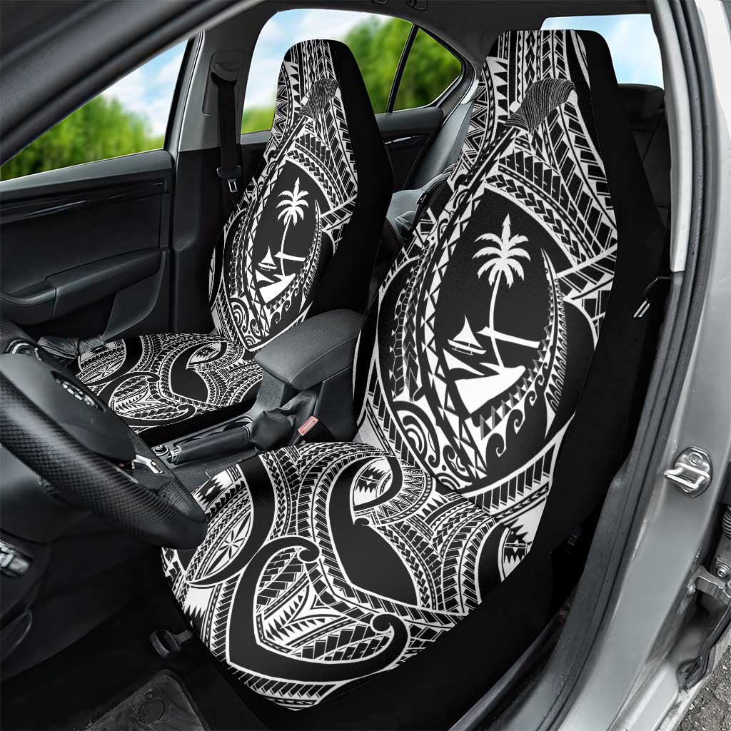 Hafa Adai Guam Inspired Tattoo Car Seat Cover LT9 - Polynesian Pride