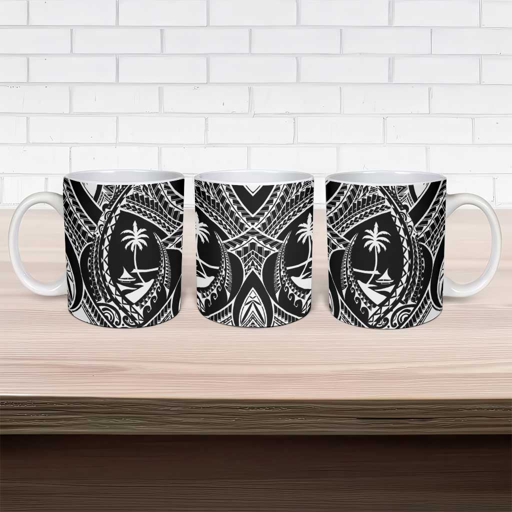 Hafa Adai Guam Inspired Tattoo Ceramic Mug LT9 - Polynesian Pride