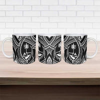 Hafa Adai Guam Inspired Tattoo Ceramic Mug LT9 - Polynesian Pride