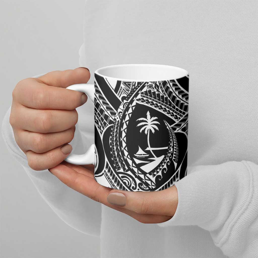 Hafa Adai Guam Inspired Tattoo Ceramic Mug LT9 - Polynesian Pride
