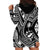 Hafa Adai Guam Inspired Tattoo Hoodie Dress