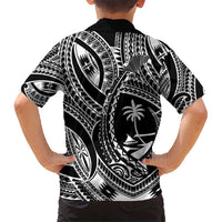 Hafa Adai Guam Inspired Tattoo Kid Hawaiian Shirt LT9 - Polynesian Pride