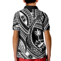 Hafa Adai Guam Inspired Tattoo Kid Polo Shirt LT9 - Polynesian Pride