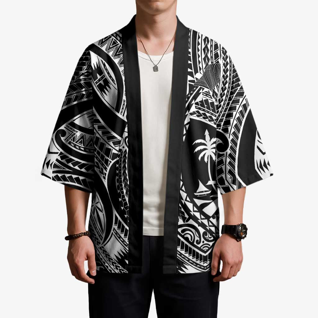 Hafa Adai Guam Inspired Tattoo Kimono LT9 - Polynesian Pride