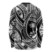 Hafa Adai Guam Inspired Tattoo Long Sleeve Shirt LT9 - Polynesian Pride