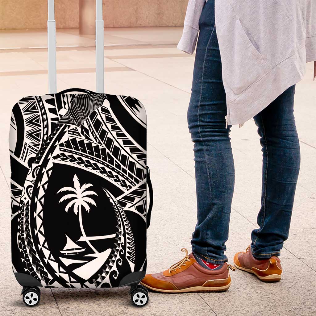 Hafa Adai Guam Inspired Tattoo Luggage Cover