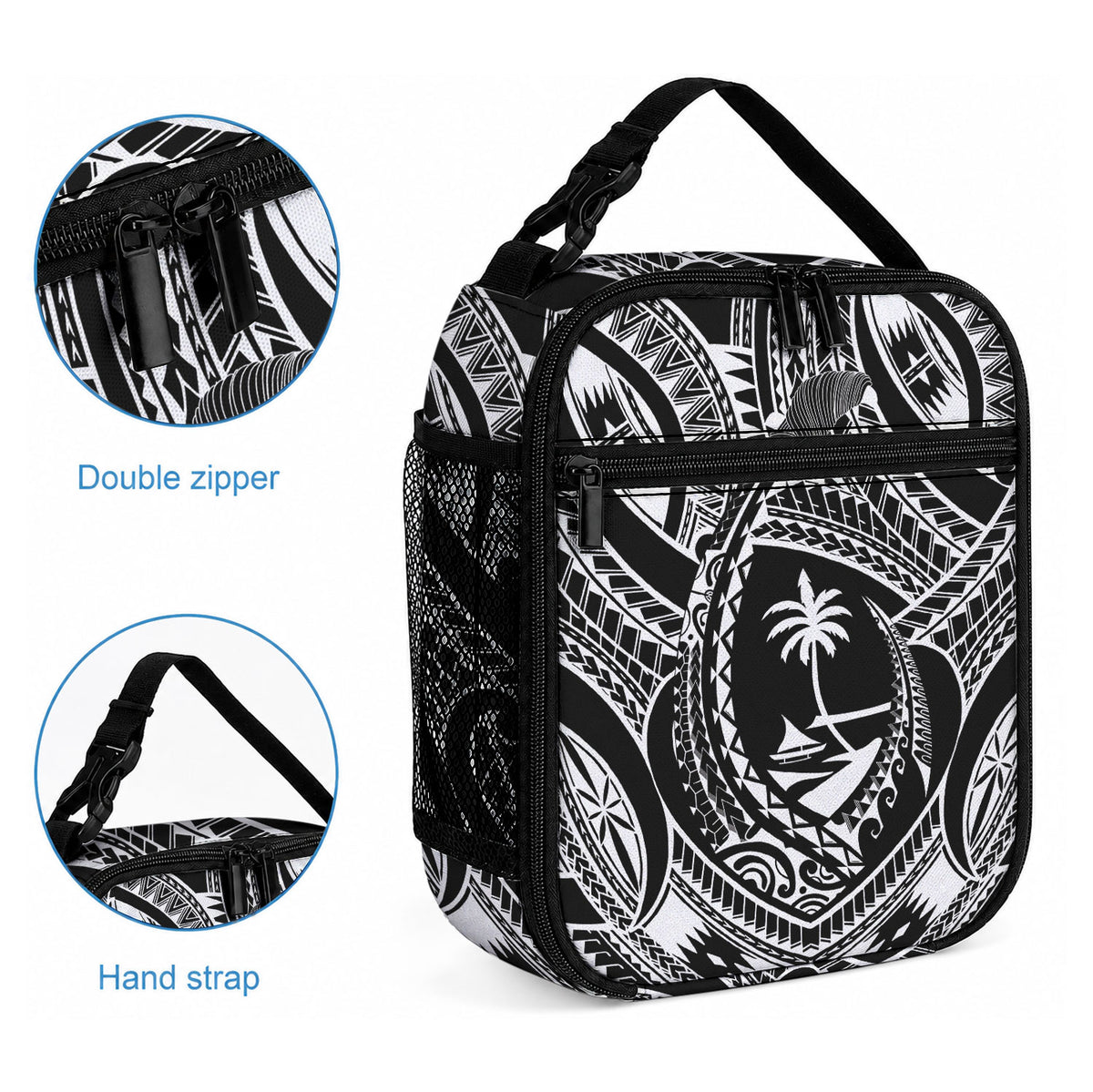 Hafa Adai Guam Inspired Tattoo Lunch Bag