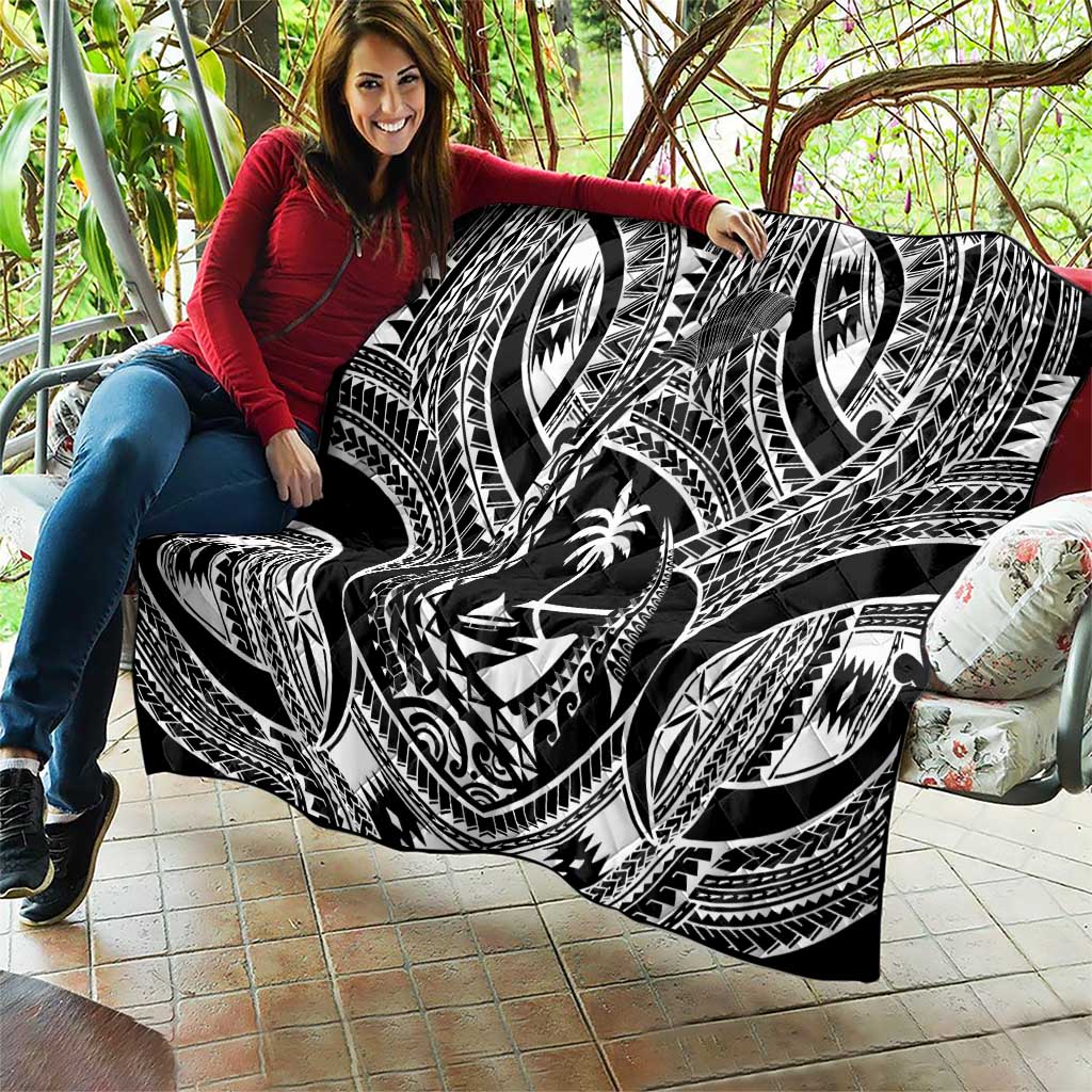 Hafa Adai Guam Inspired Tattoo Quilt LT9 - Polynesian Pride