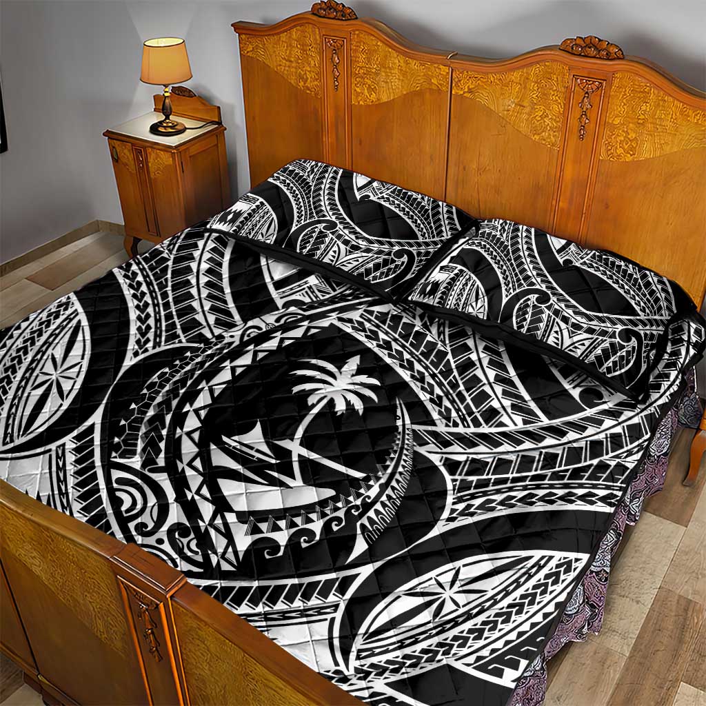 Hafa Adai Guam Inspired Tattoo Quilt Bed Set LT9 - Polynesian Pride