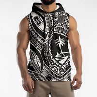 Hafa Adai Guam Inspired Tattoo Sleeveless Hoodie LT9 - Polynesian Pride