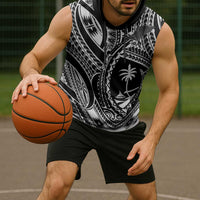Hafa Adai Guam Inspired Tattoo Sleeveless Hoodie LT9 - Polynesian Pride