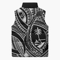 Hafa Adai Guam Inspired Tattoo Sleeveless Puffer Jacket LT9 - Polynesian Pride