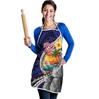 Hafa Adai Guam Seal Latte Stones Artwork Apron LT9 - Polynesian Pride