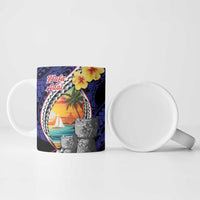 Hafa Adai Guam Seal Latte Stones Artwork Ceramic Mug LT9 - Polynesian Pride