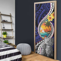 Hafa Adai Guam Seal Latte Stones Artwork Door Cover LT9 - Polynesian Pride