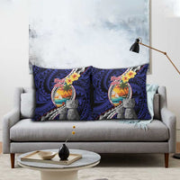 Hafa Adai Guam Seal Latte Stones Artwork Pillow Cover LT9 - Polynesian Pride
