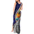 Hafa Adai Guam Seal Latte Stones Artwork Tank Maxi Dress