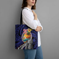 Hafa Adai Guam Seal Latte Stones Artwork Tote Bag LT9 - Polynesian Pride
